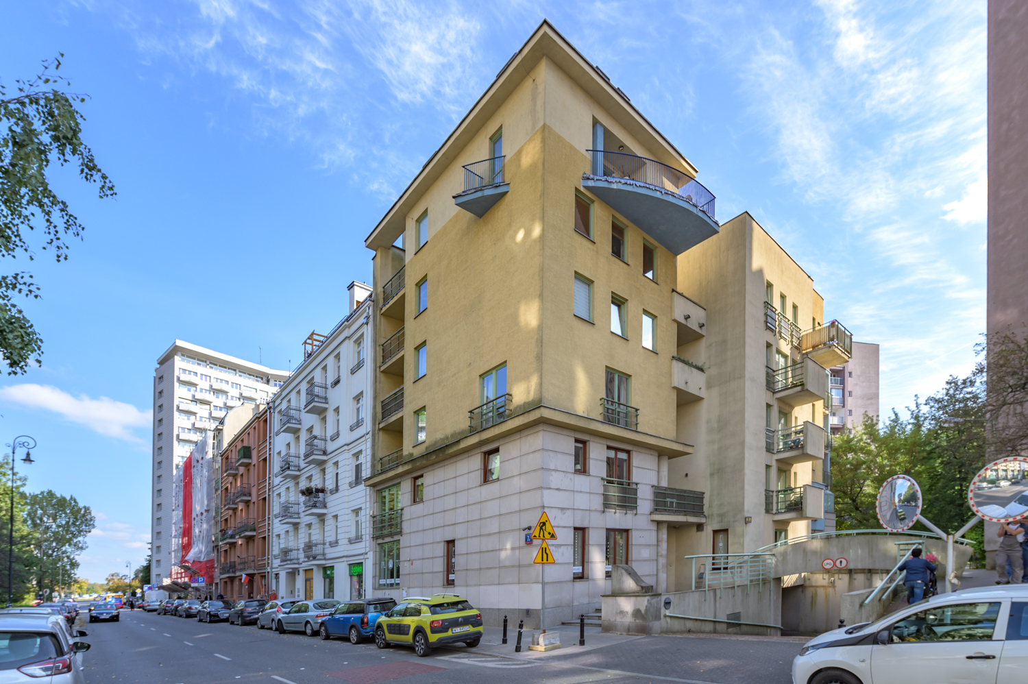 Zdjęcie architektury budynku Budynek mieszkalno-usługowy